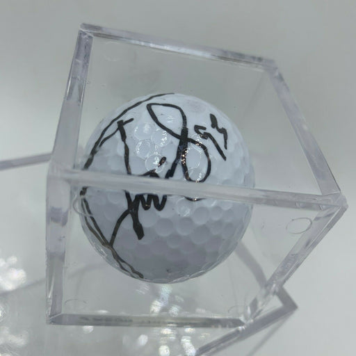 Jason Trusnik NFL Miami Dolphins Signed Autographed Golf Ball PGA With JSA COA
