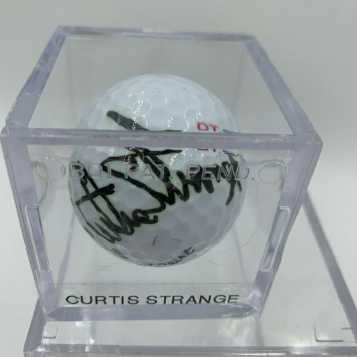Curtis Strange Signed Autographed Golf Ball PGA With JSA COA