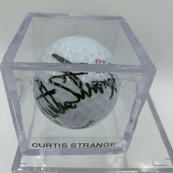 Curtis Strange Signed Autographed Golf Ball PGA With JSA COA