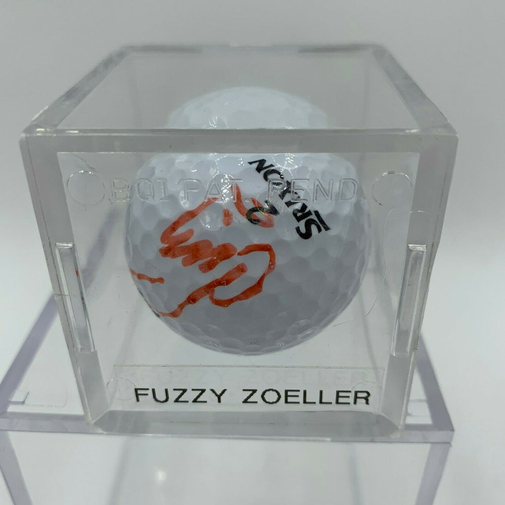 Fuzzy Zoeller Signed Autographed Golf Ball PGA With JSA COA