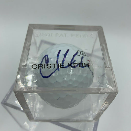 Cristie Kerr Signed Autographed Golf Ball PGA With JSA COA