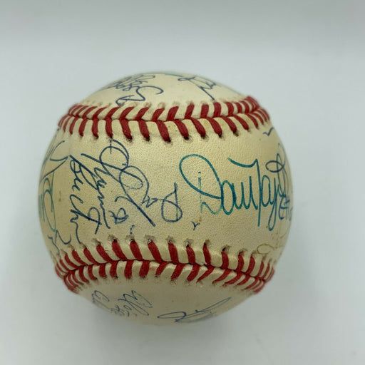Shaquille O'Neal Julius Erving Scottie Pippen NBA Legends Signed Baseball JSA