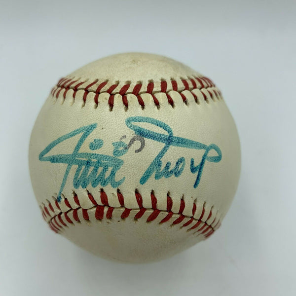 Vintage 1970's Willie Mays Signed Autographed Baseball With PSA DNA COA