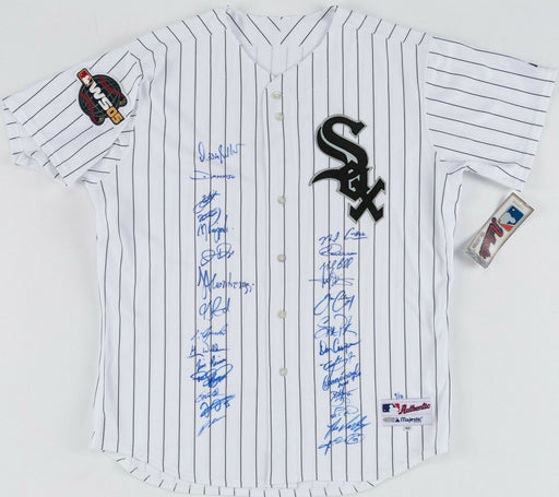 2005 Chicago White Sox World Series Champs Team Signed W.S. Jersey Steiner COA