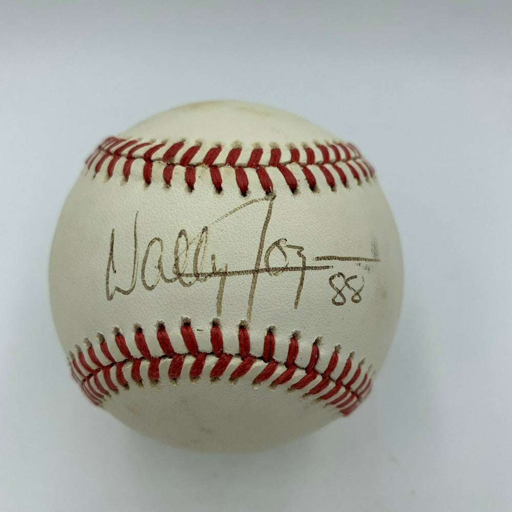 Wally Joyner #88 Signed 1980's Official American League Baseball