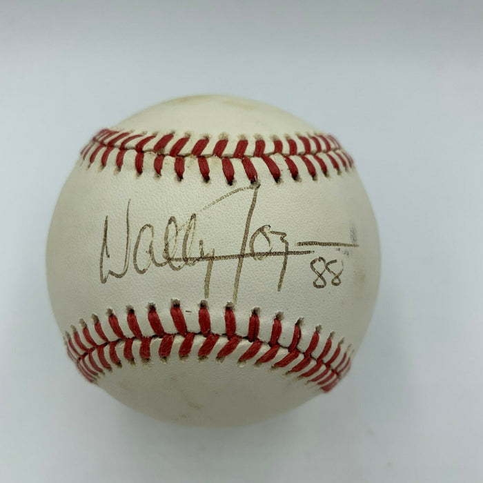 Wally Joyner #88 Signed 1980's Official American League Baseball