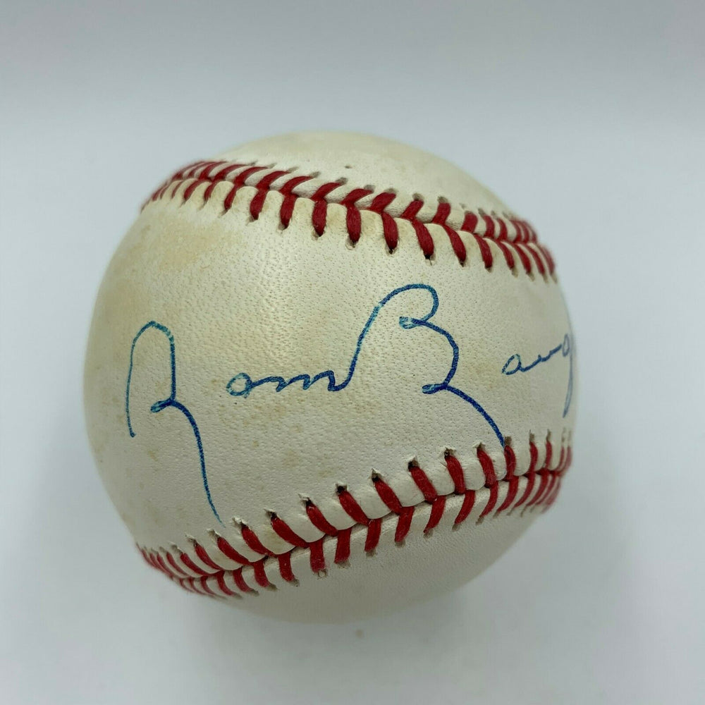 Sammy Baugh NFL Signed Autographed Official National League Baseball JSA COA
