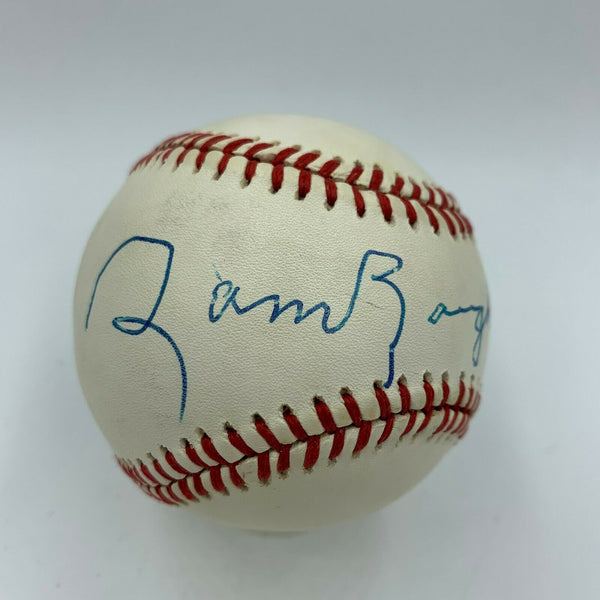 Sammy Baugh NFL Signed Autographed Official National League Baseball JSA COA