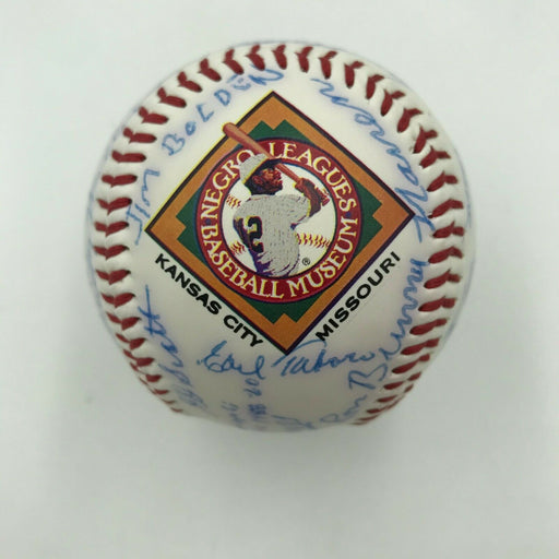 Rare Negro League Legends Multi Signed Autographed Baseball 30 Sigs