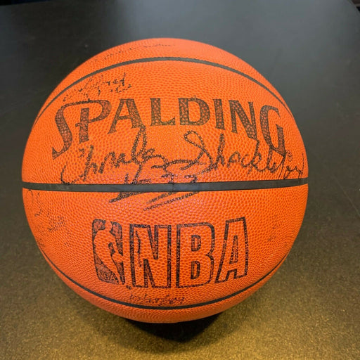 1989-90 New Jersey Nets Team Signed Spalding NBA Official Game Basketball