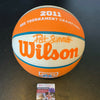 Pat Summitt Signed 2011 SEC Tournament Champs Basketball Tennessee With JSA COA