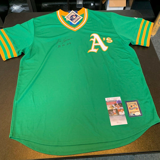 Jose Canseco 1986 Rookie Of The Year Signed Authentic Oakland A's Jersey JSA COA