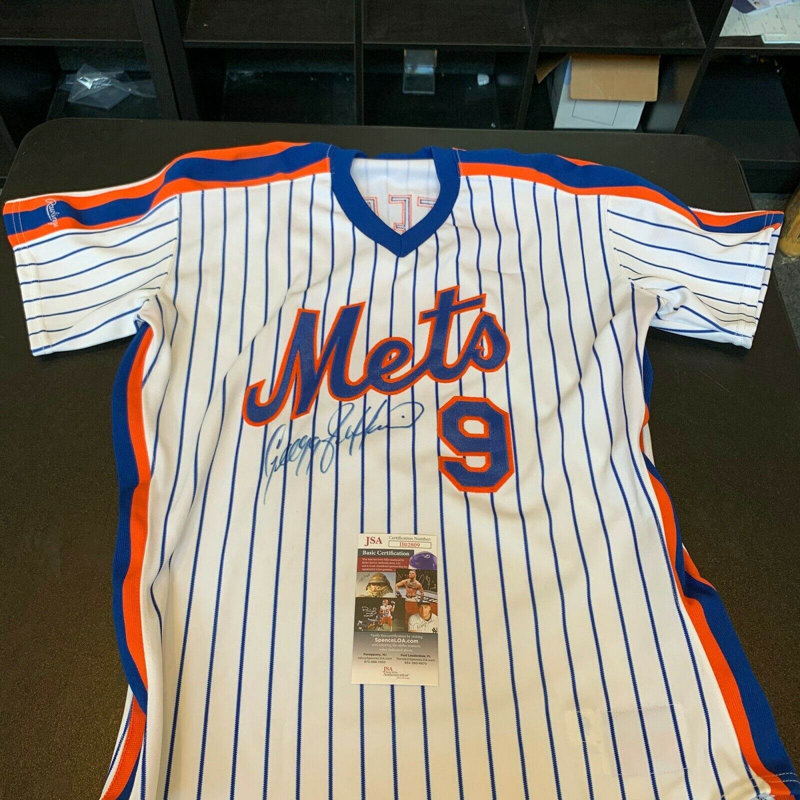 Lot Detail - 1990 Gregg Jefferies New York Mets Game-Used and Signed Jersey  PSA/DNA