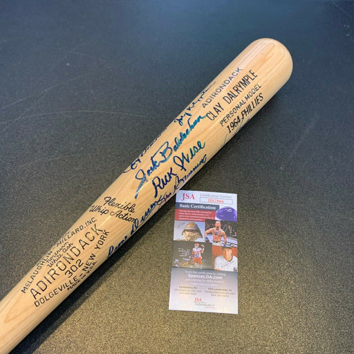 1964 Philadelphia Phillies Team Signed Baseball Bat With JSA COA