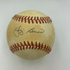 Yogi Berra Signed Vintage American League Lee Macphail Baseball JSA COA