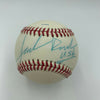 Jack Roush "USA" Nascar Signed Autographed Official League Baseball JSA COA