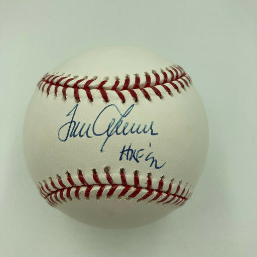 Beautiful Tom Seaver Hall Of Fame 1992 Signed Inscribed NL Baseball PSA DNA COA