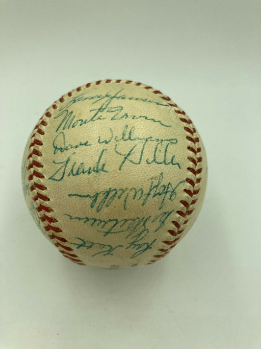 1952 New York Giants Team Signed Official National League Baseball