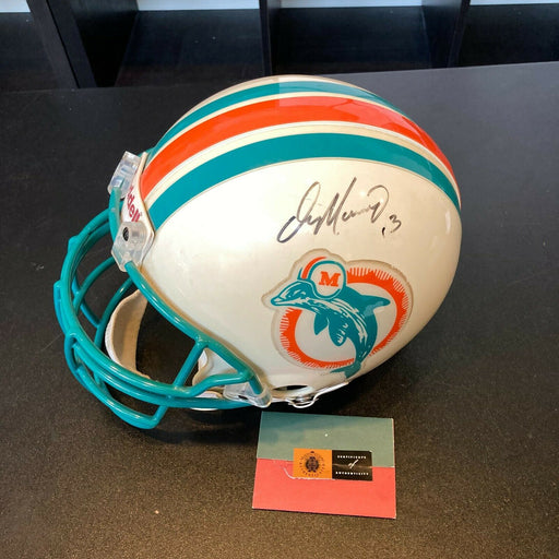 Dan Marino Signed Full Size Authentic Miami Dolphins Helmet Upper Deck UDA COA