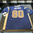 Isaac Bruce Signed Autographed Authentic St. Louis Rams Jersey JSA Sticker