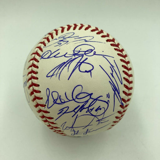 2010 Tampa Bay Rays Team Signed Official Major League Baseball
