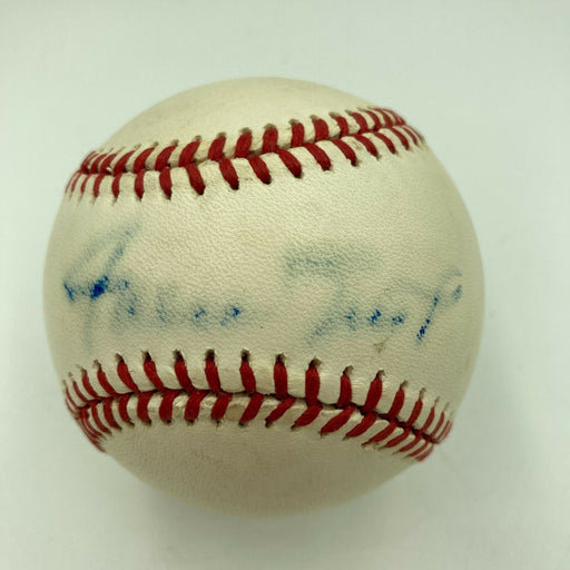 Willie Mays Signed Autographed American League Baseball With JSA COA