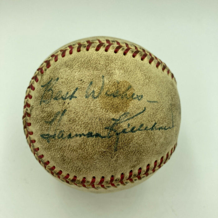 1950's Harmon Killebrew Playing Days Signed Autographed Baseball JSA COA