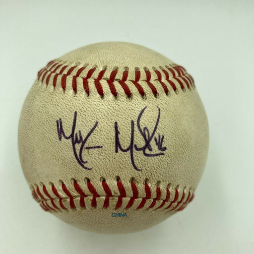 Mike Maroth Signed Autographed Official Minor League Baseball