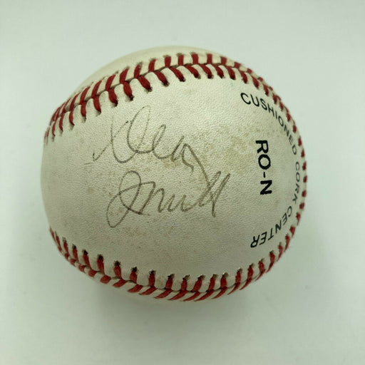 Coach Dean Smith Signed Autographed Baseball North Carolina Tar Heels JSA COA
