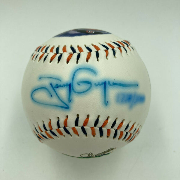 Tony Gwynn 3,000 Hit Signed Commemorative Baseball With JSA COA