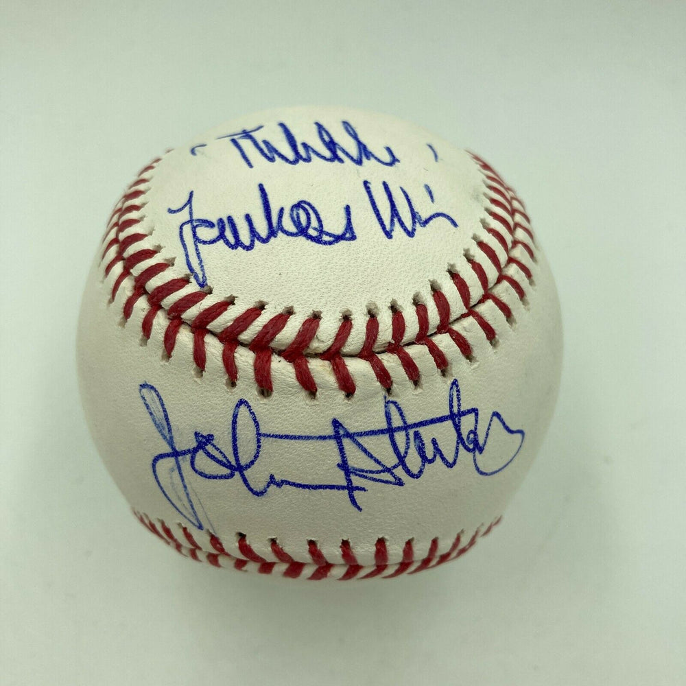 John Sterling "Thhhhe Yankees Win!" Signed Inscribed MLB Baseball JSA COA