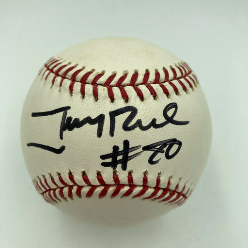 Jerry Rice Single Signed Autographed Baseball San Francisco 49ers NFL JSA COA