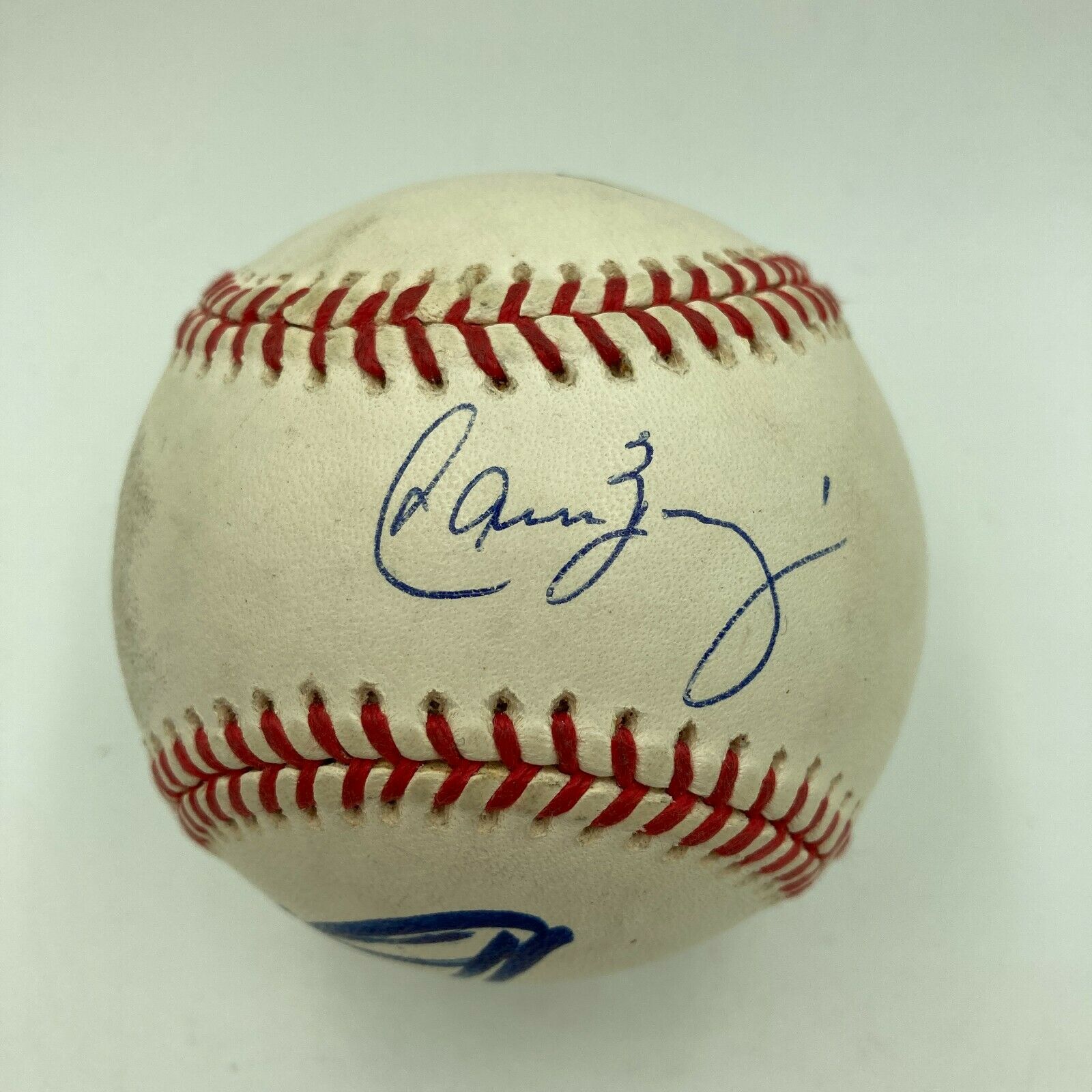Autographed New York Mets Mookie Wilson Major League Baseball