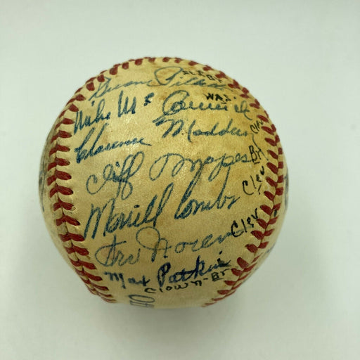 1951 All Stars VS. Denver Bears Multi Signed Spalding Vintage Baseball