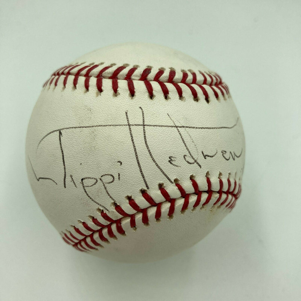 Tippi Hedren "The Birds" Signed Autographed Major League Baseball JSA COA