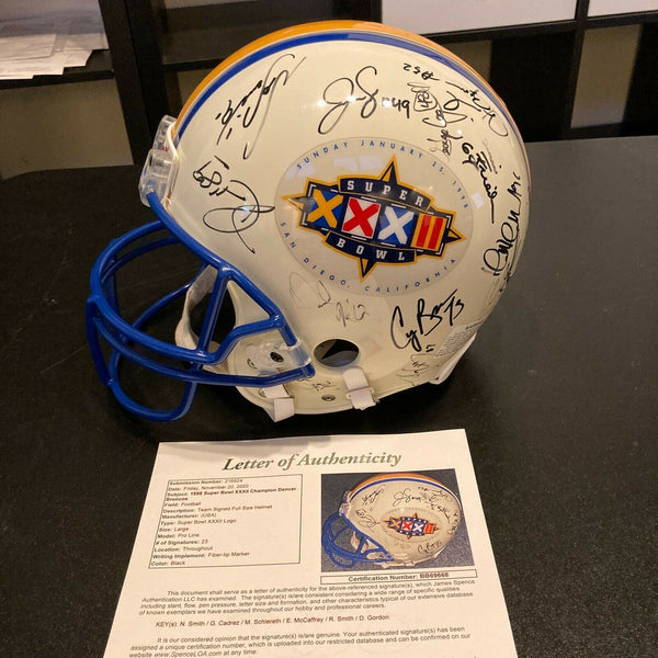 denver broncos mini football helmet super bowl Riddell Speed - 1997 scale display helmet is perfect for all football fans and great for autographs Denver Broncos Super Bowl 50