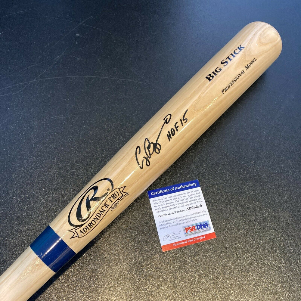 Craig Biggio Hall Of Fame 2015 Signed Rawlings Big Stick Baseball Bat PSA DNA