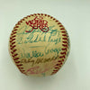 Satchel Paige 1978 World Series Participants HOF Multi Signed Baseball JSA COA