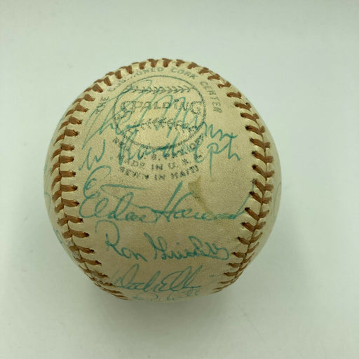 Thurman Munson 1976 New York Yankees AL Champs Team Signed Baseball JSA COA