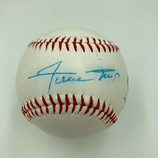 Rare Willie Mays Signed Commemorative Edition Signature Baseball JSA COA
