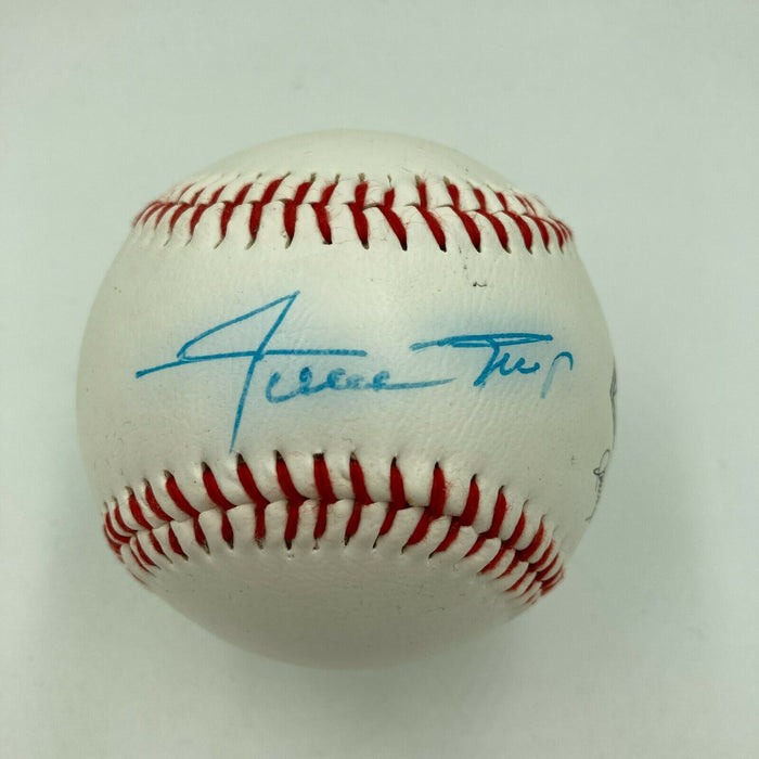 Rare Willie Mays Signed Commemorative Edition Signature Baseball JSA COA
