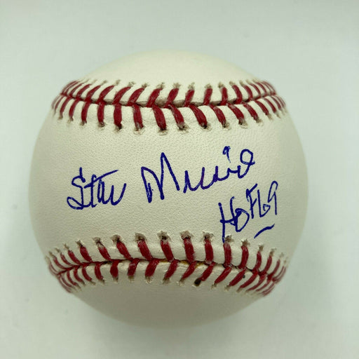 Stan Musial HOF 1969 Signed Major League Baseball PSA DNA Graded GEM MINT 10