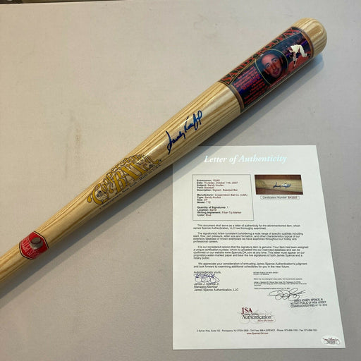 Beautiful Sandy Koufax Signed Autographed Cooperstown Baseball Bat JSA COA