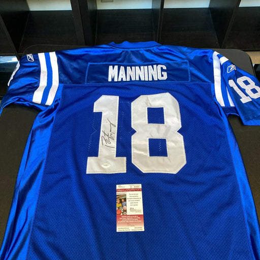 Peyton Manning Signed Authentic Reebok Indianapolis Colts Game Jersey JSA COA