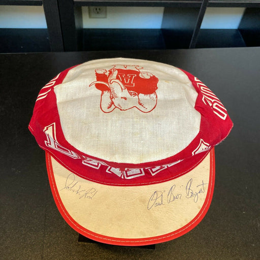 Paul Bear Bryant Signed 1960's University of Alabama Crimson Tides "Bama" Hat