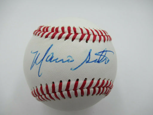 Mario Soto Signed Autographed Baseball Reds