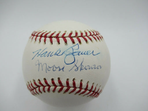 Hank Bauer & Moose Skowron Signed Major League Baseball JSA COA