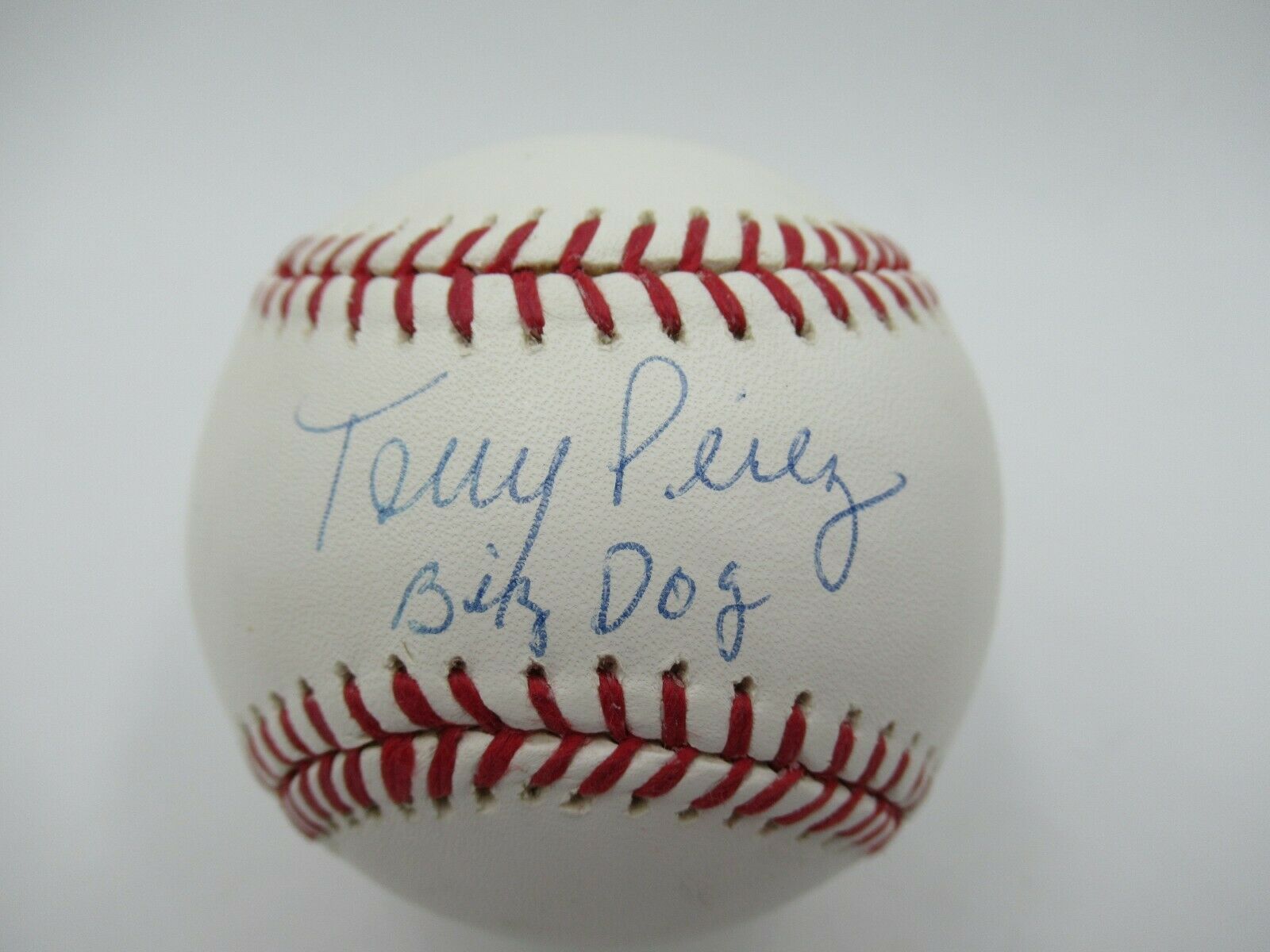Tony Perez "Big Dog"  Signed Autographed Major League Baseball