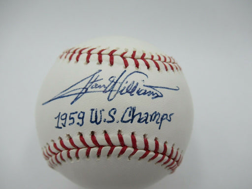 Stan Williams 1959 W.S. Champs  Signed Autographed Major League Baseball JSA COA