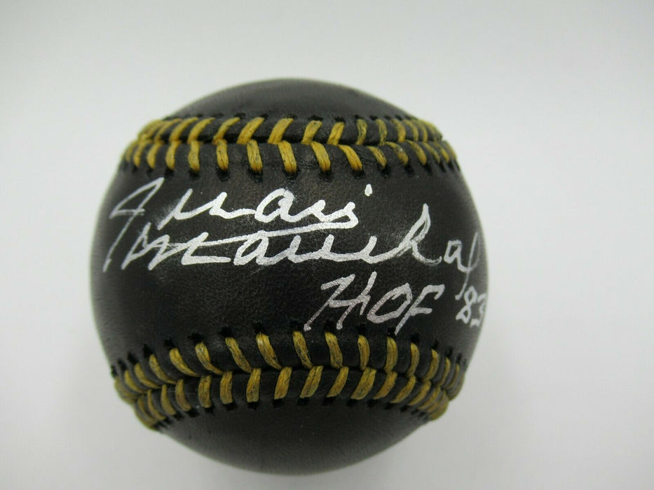 Juan Marichal HOF 1983 Signed Autographed Major League Baseball JSA Sticker